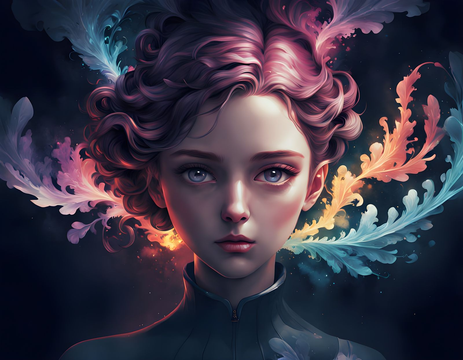 Surreal Anime Concept Art in 8K Resolution