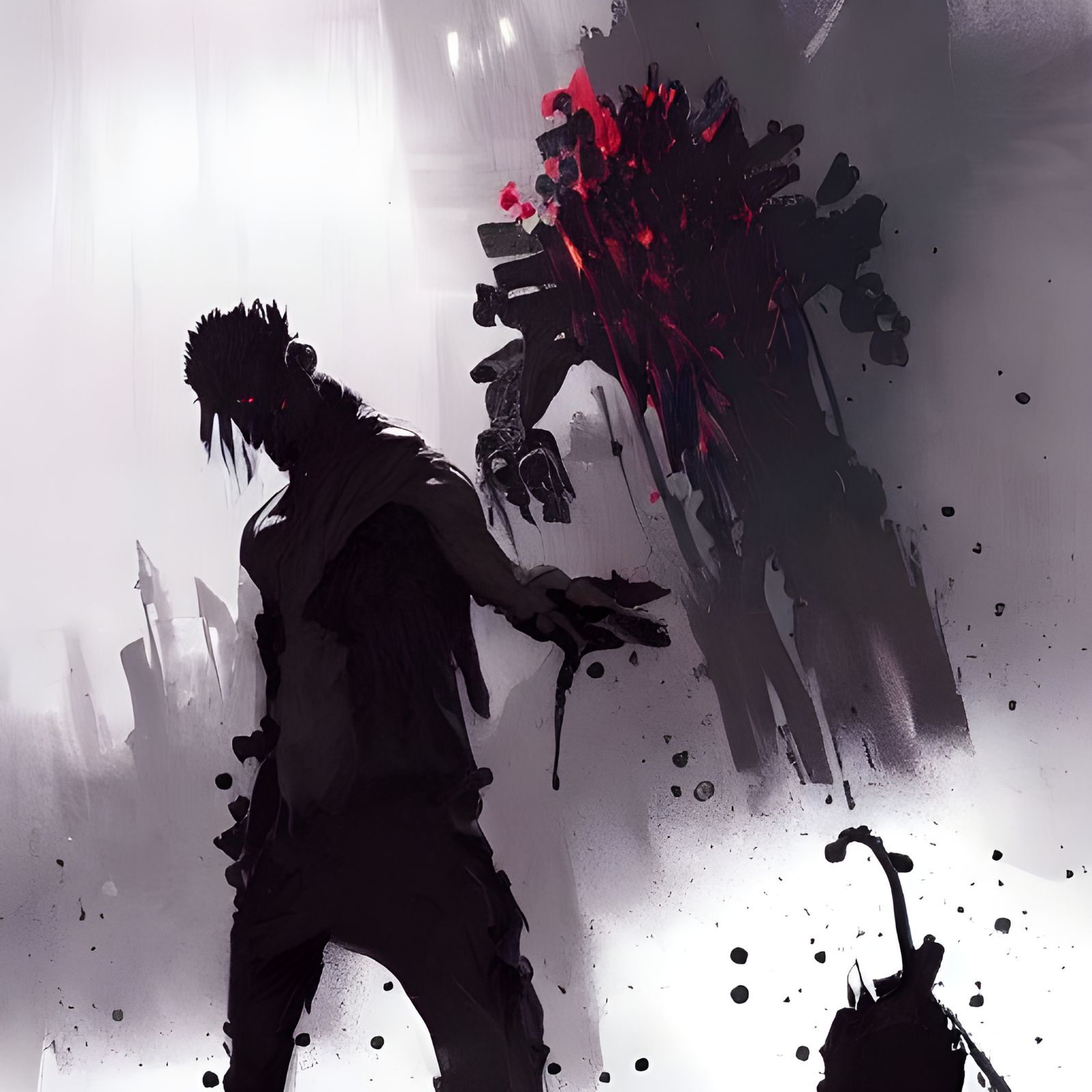 Sinister Fantasy Image in Dark Style