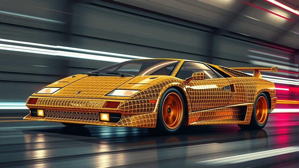 Speed Demon in Luxurious Acrylic Detail