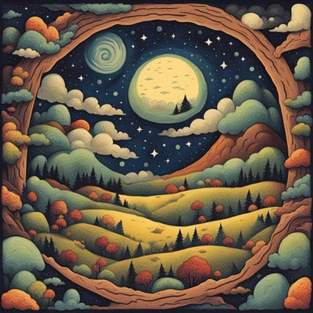 Echoes of Emotion: A Pleasant Madness Landscape