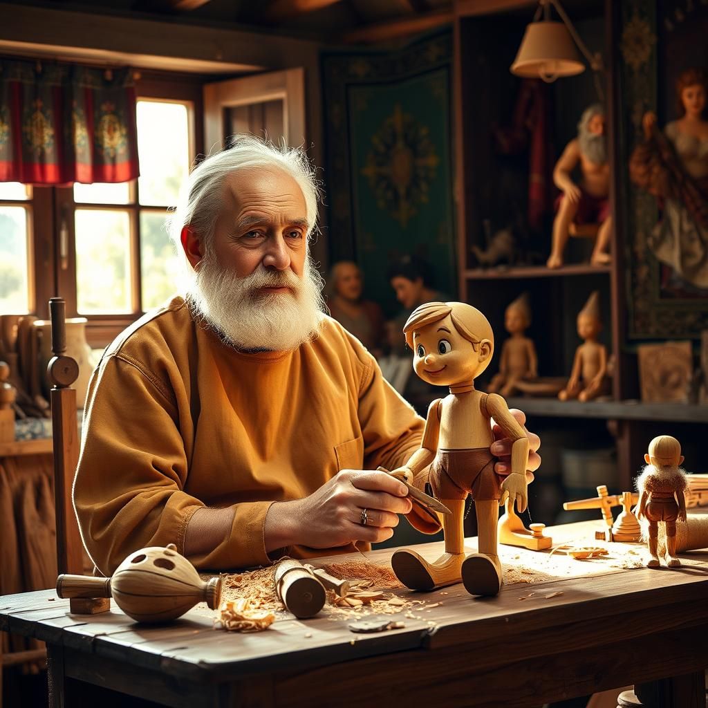 Geppetto - Wood carving
