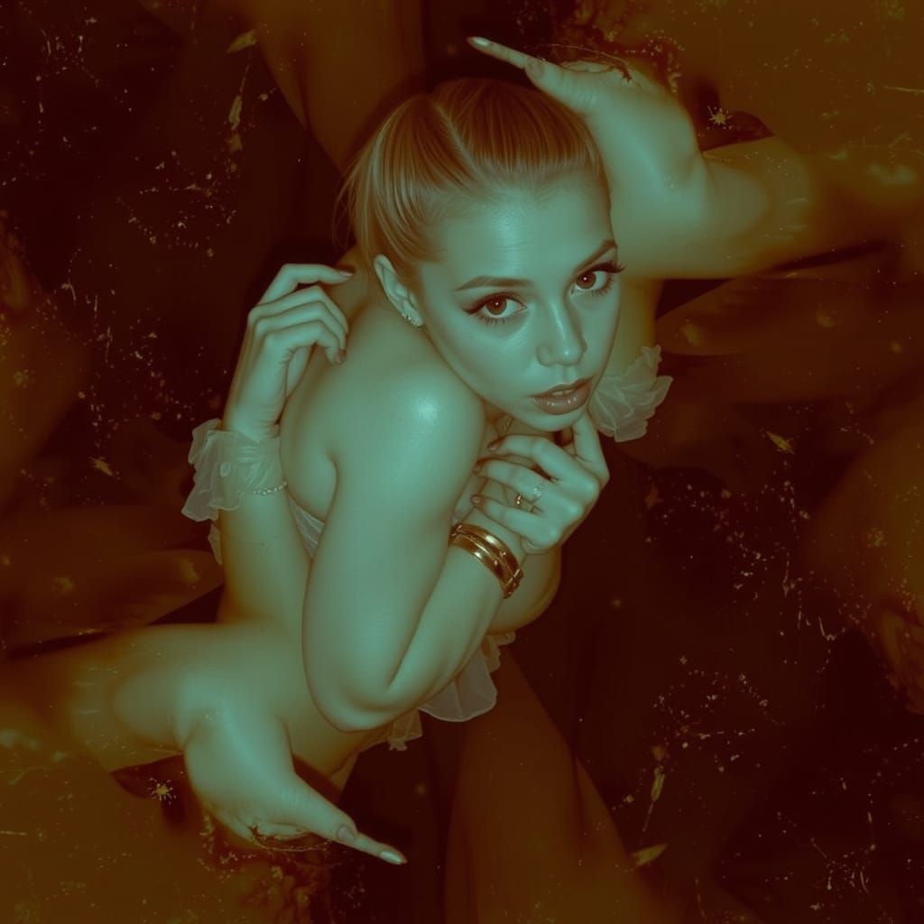 Abstract AI Interpretation of Femininity