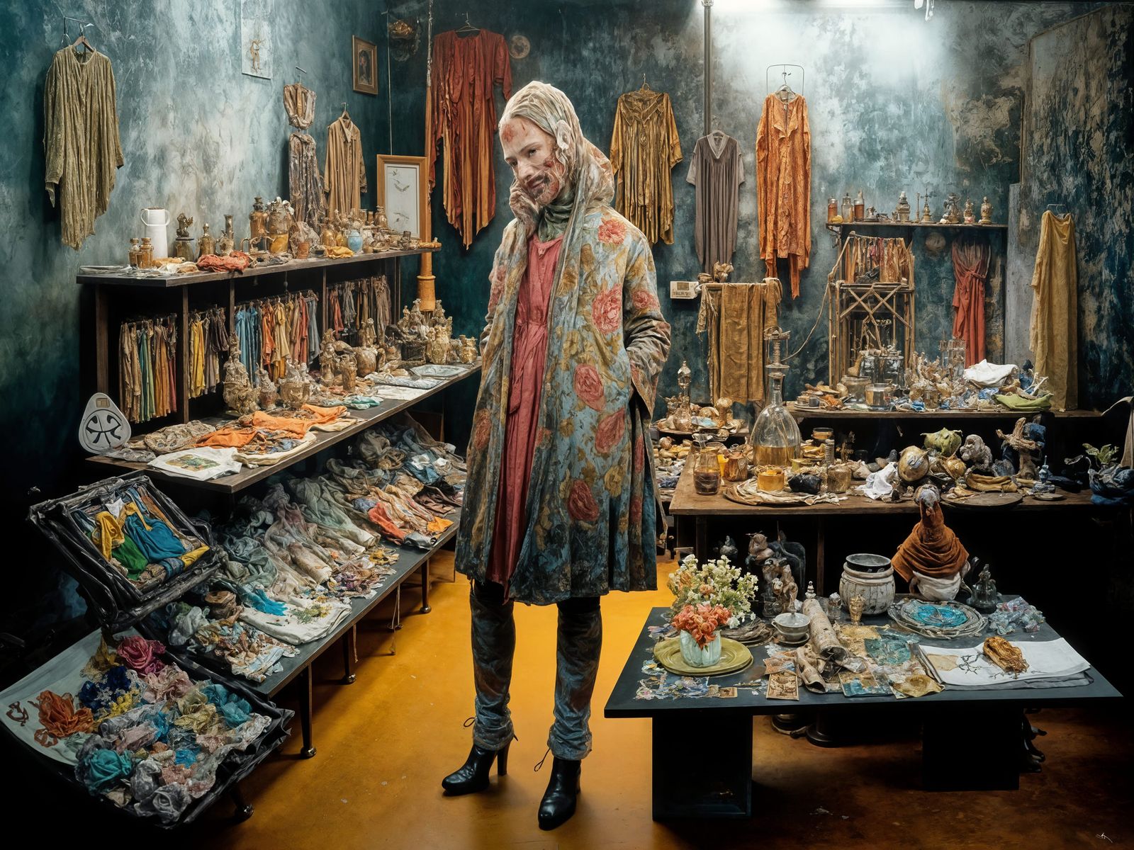 Dreamshaper XL will not render this character with an altered face - (this is Flux btw) not matter what. It renders a wh...