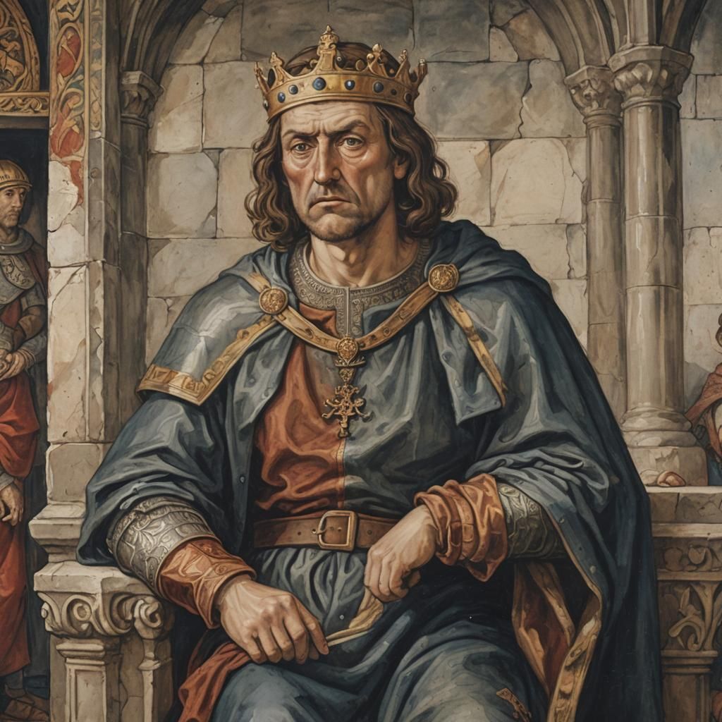 King Canute - King of England (r.1016-1035)