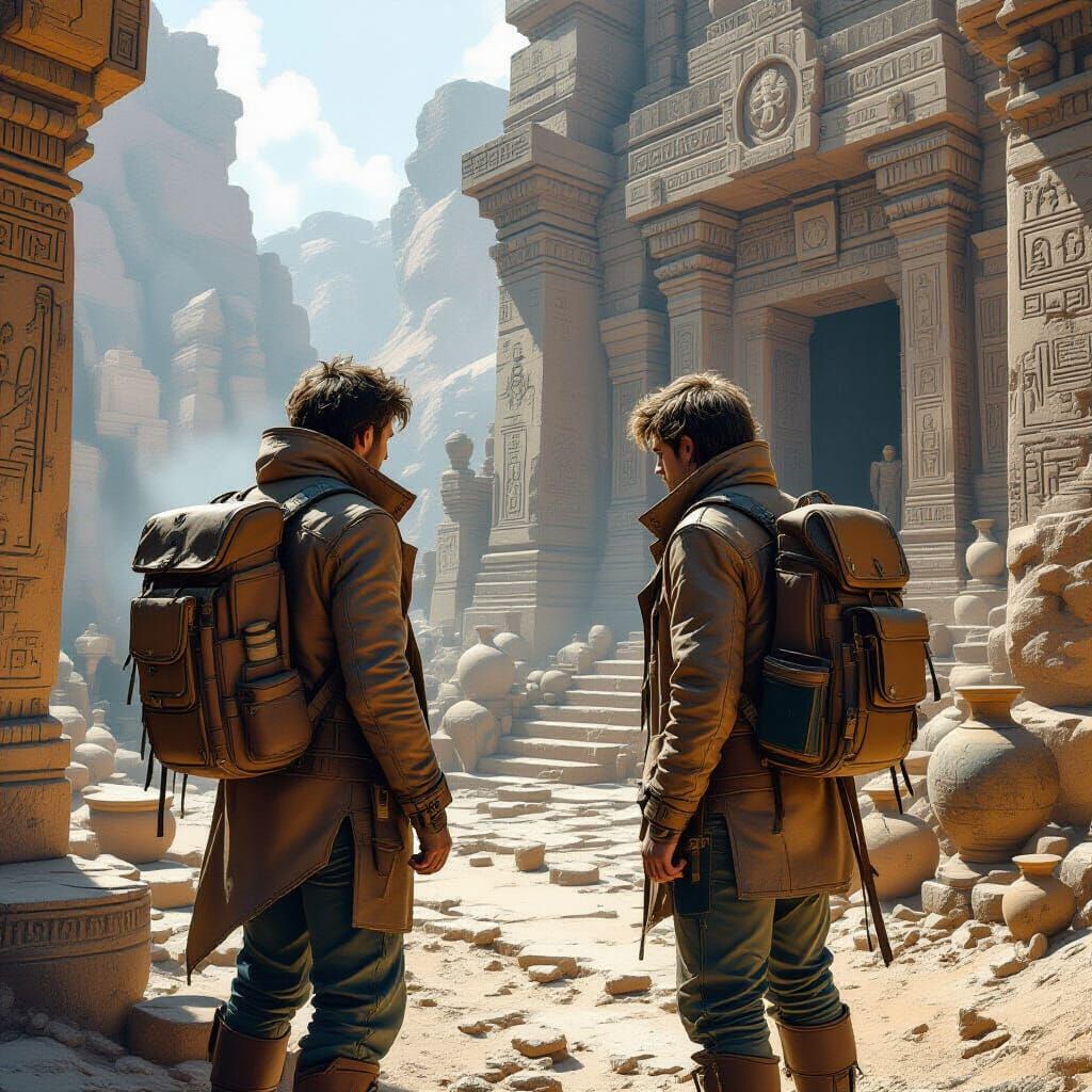 Scholars Discover Ancient Temple in Retro-Futuristic Style