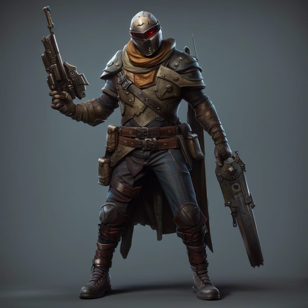 male bounty hunter