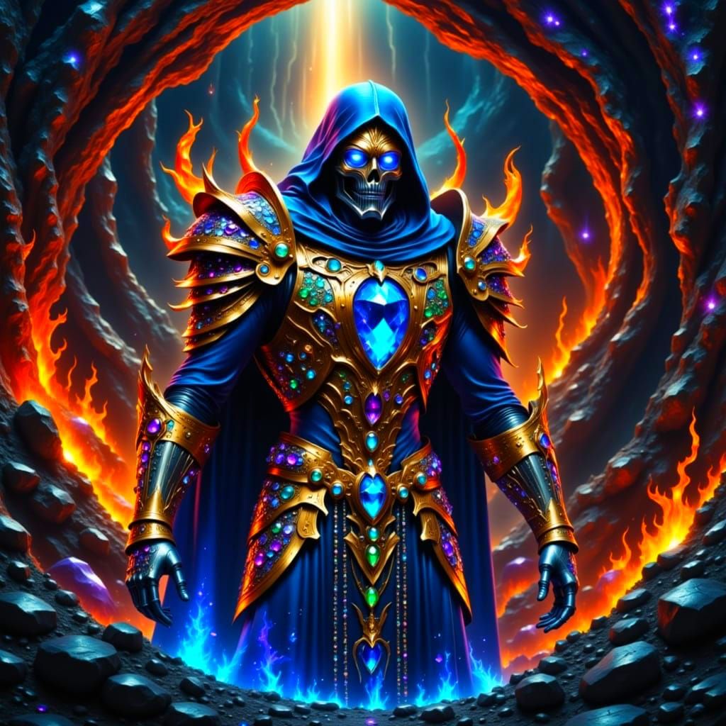 Gemstone Warrior in Apocalyptic Splendor