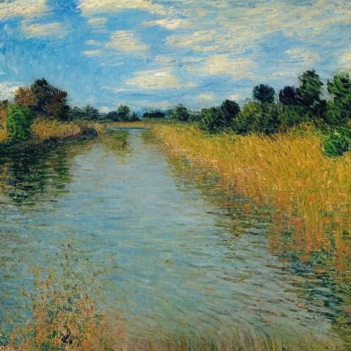 Neo-Impressionist Spaghetti Still Life as Impasto Painting