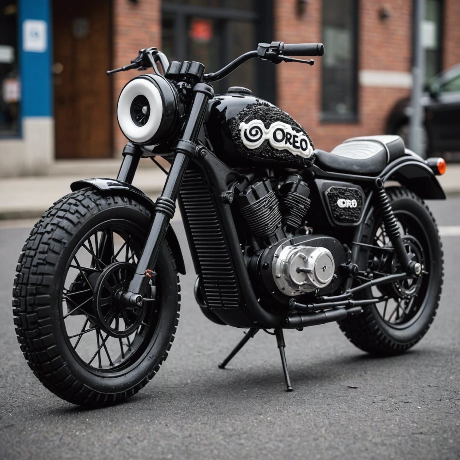 Oreo Motorcycle: A Sweet Ride