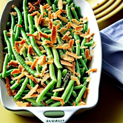 AI Interpretation of Green Bean Casserole