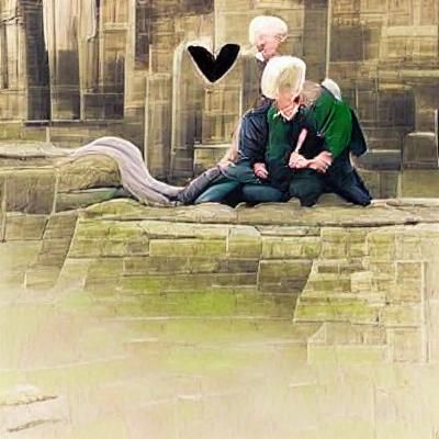 Two Young Men in Love: Romantic Digital Art