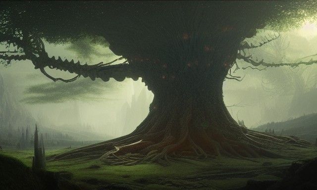 Yggdrasil: Intricate Norse World Tree