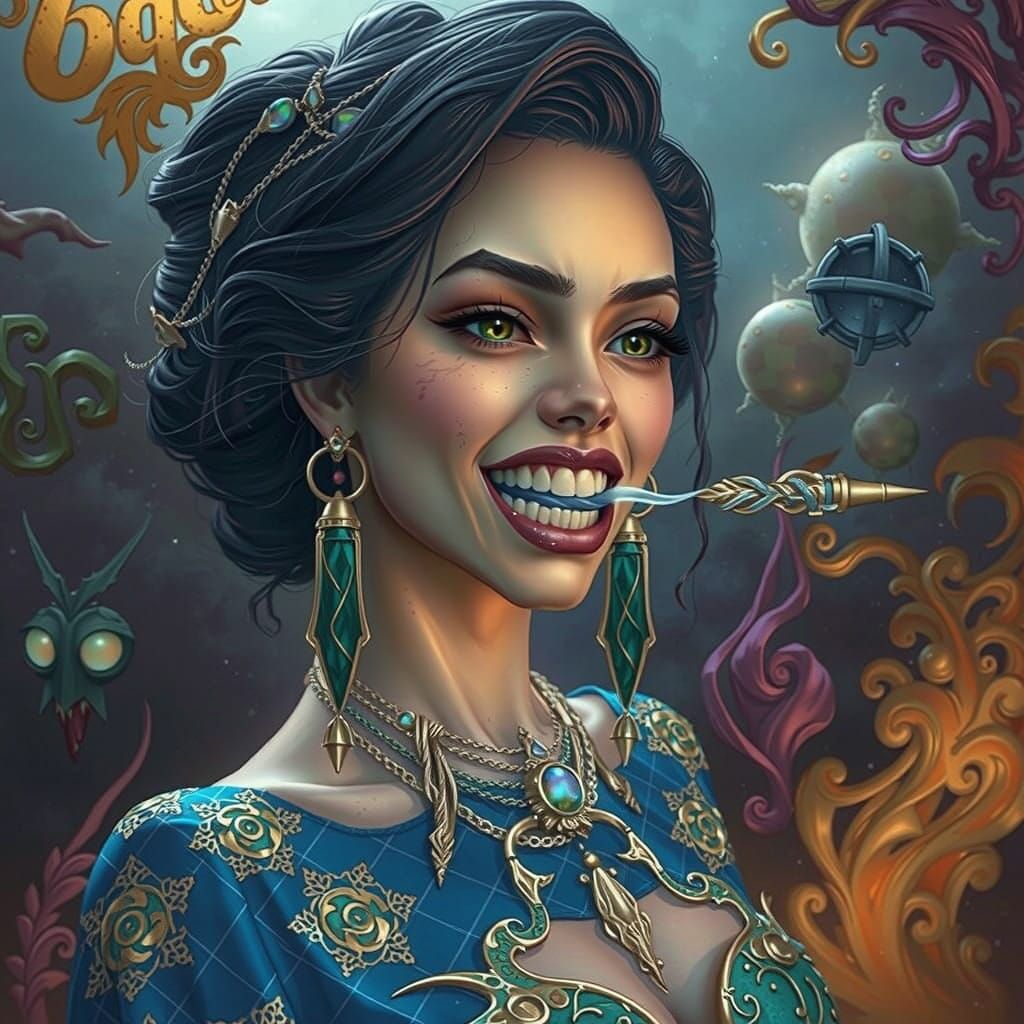 Sealed in Silence, a Young Woman's Anguished Face