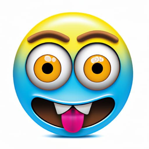 Unhinged 3D Emoji: Confused, Happy, and Angry