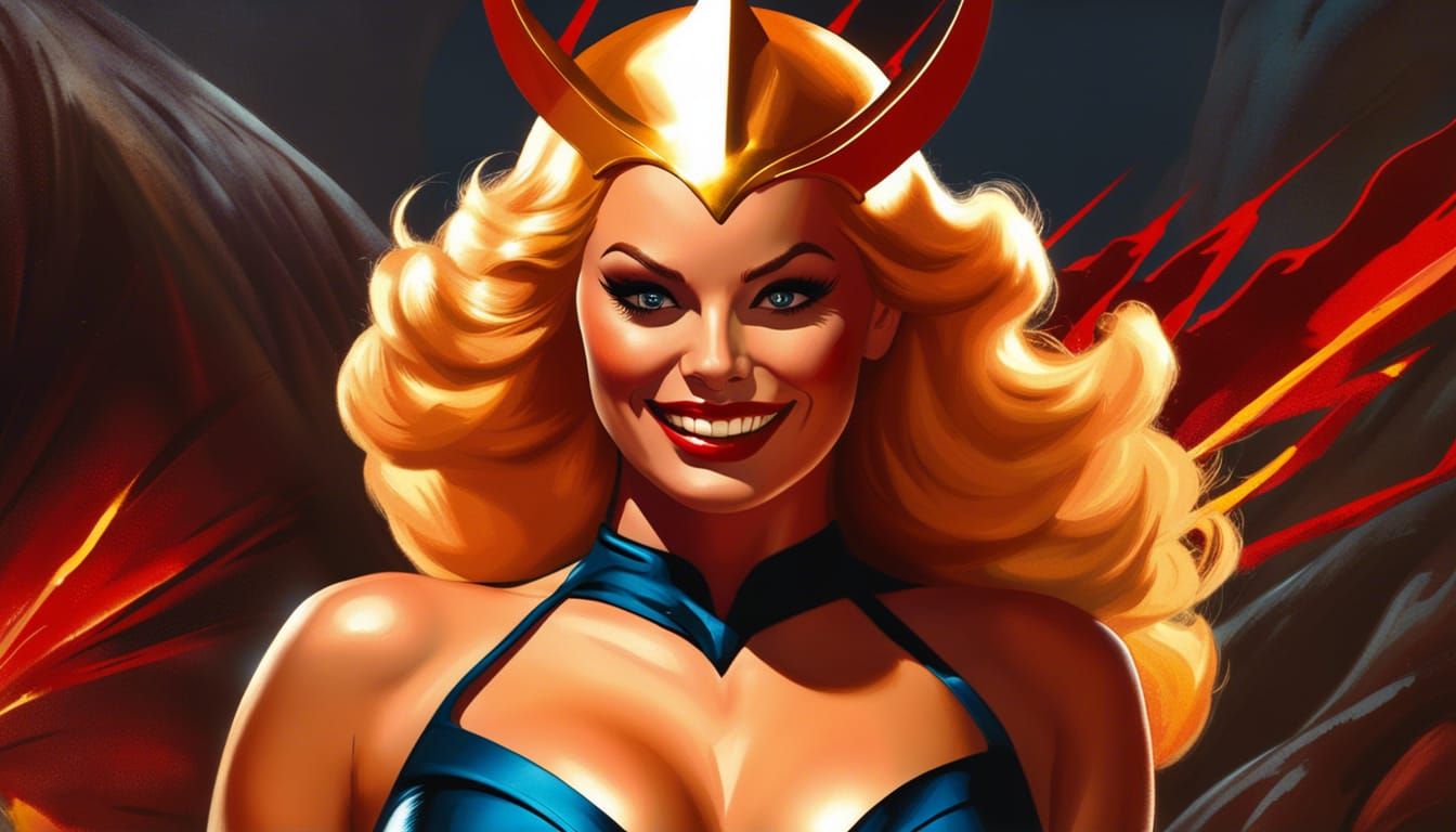 Anita Ekberg as Dark Phoenix (?)