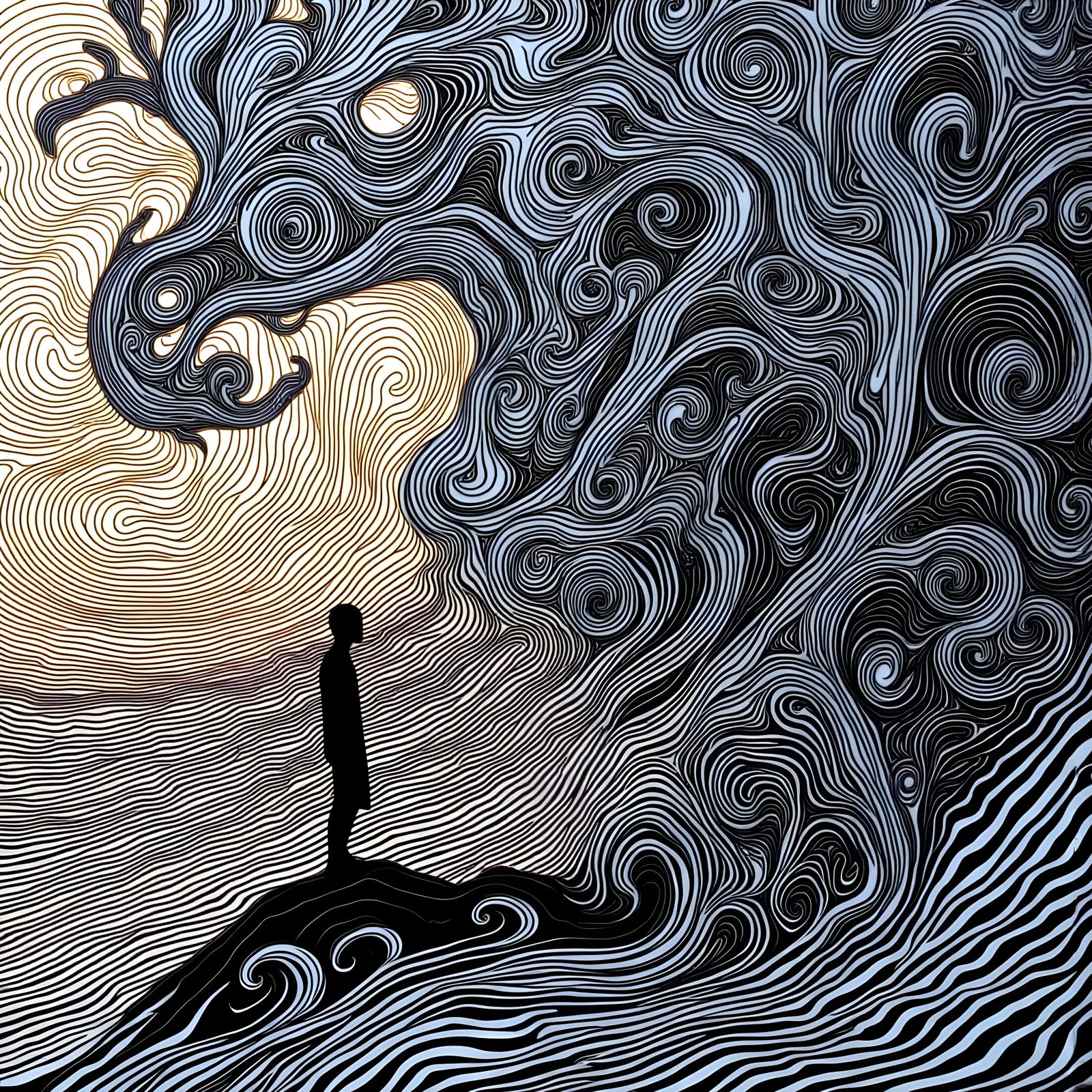 Ancient Sea Monster Meets Old Man in Epic Encounter