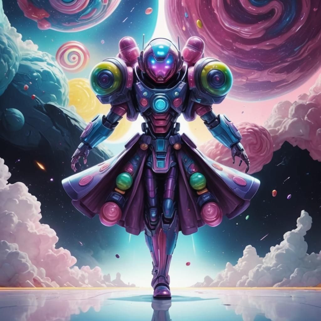 Candy Art Sci-Fi Scene: I Have No Mouth