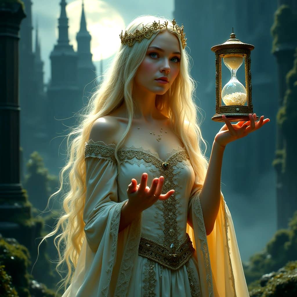 Medieval Goddess in Splendor