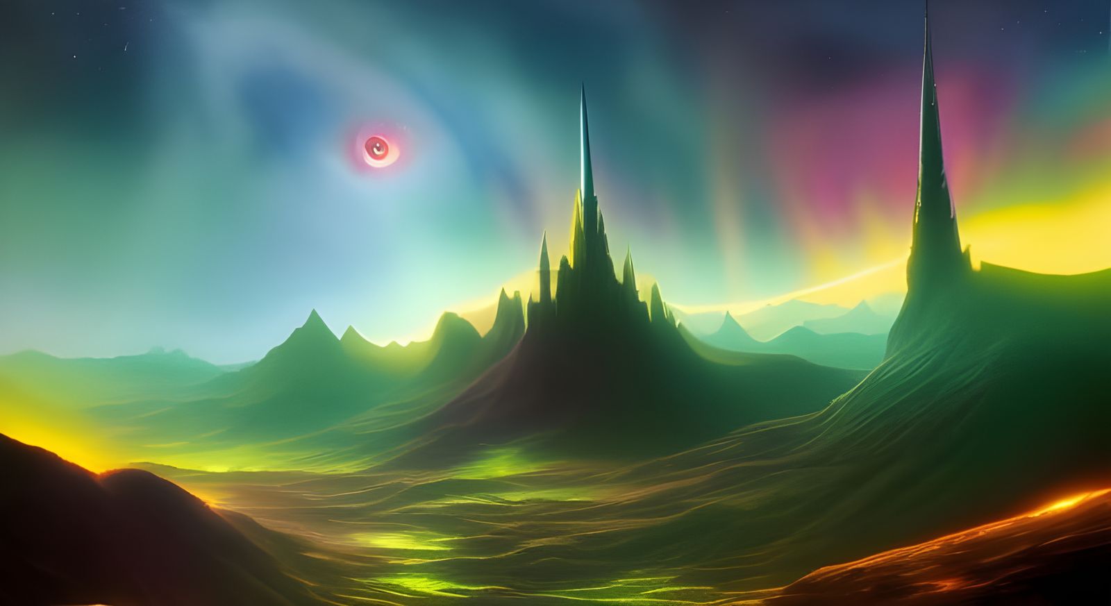 Good Night NC #224: Night Over @Ulfinger City On The Planet Ulfinger