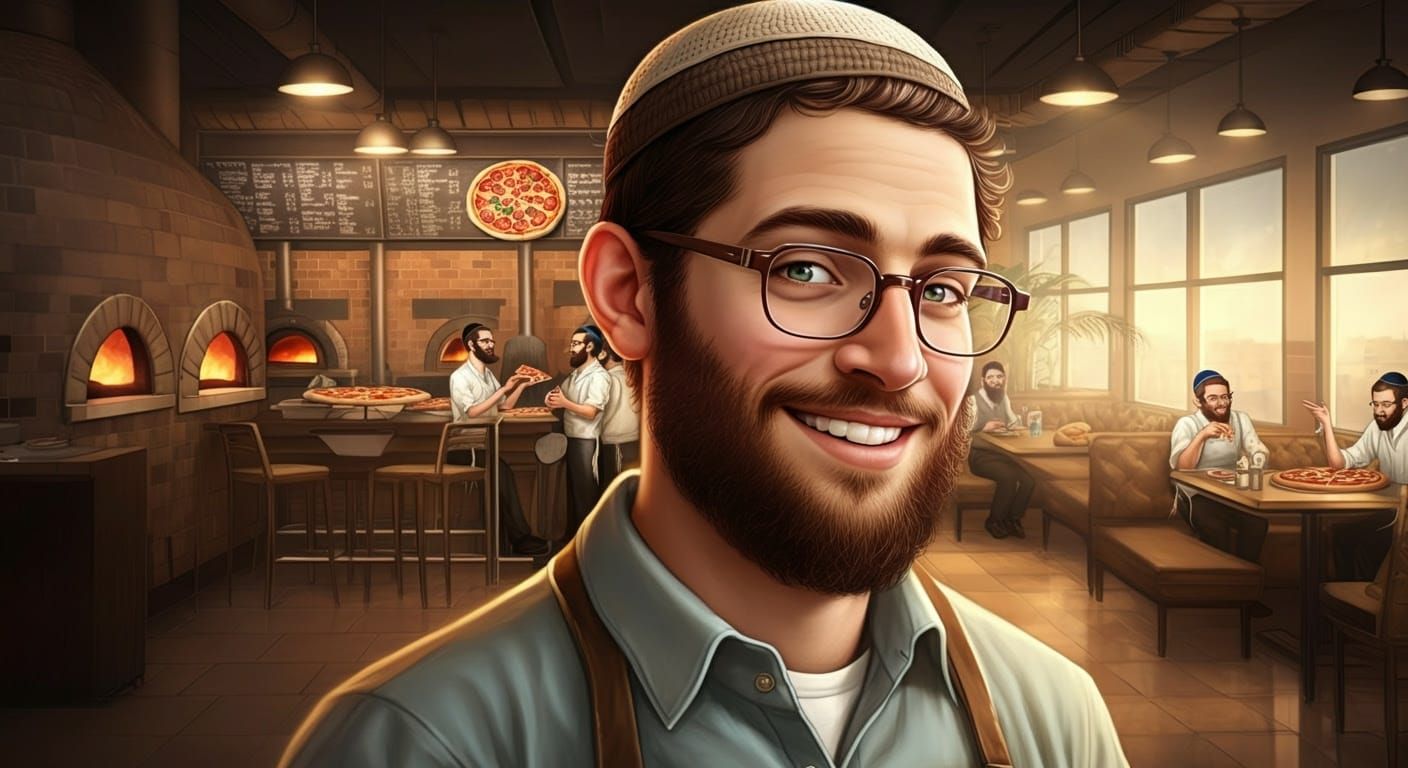 Young Entrepreneur Runs Successful Kosher Pizzeria with a To...