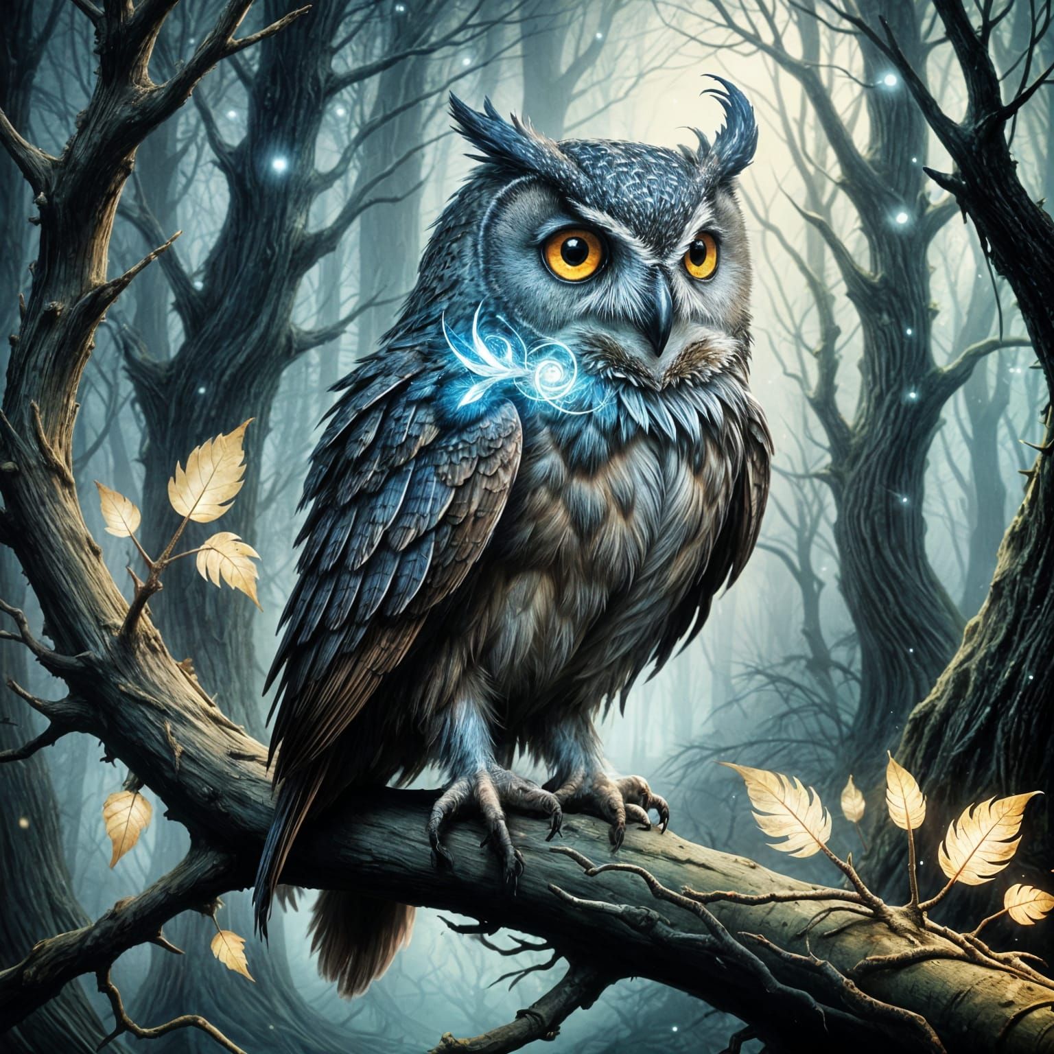 Old Wizard Owl