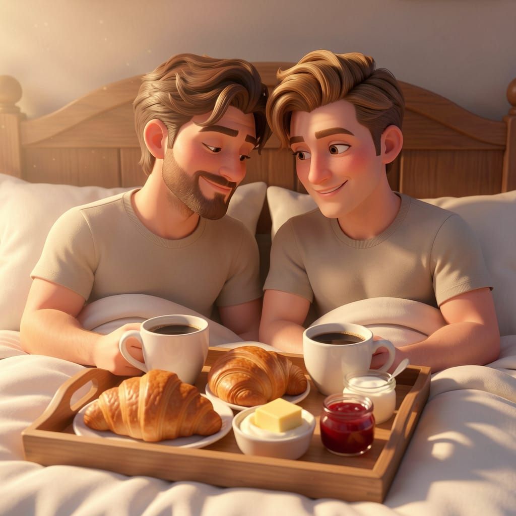 Breakfast in bed