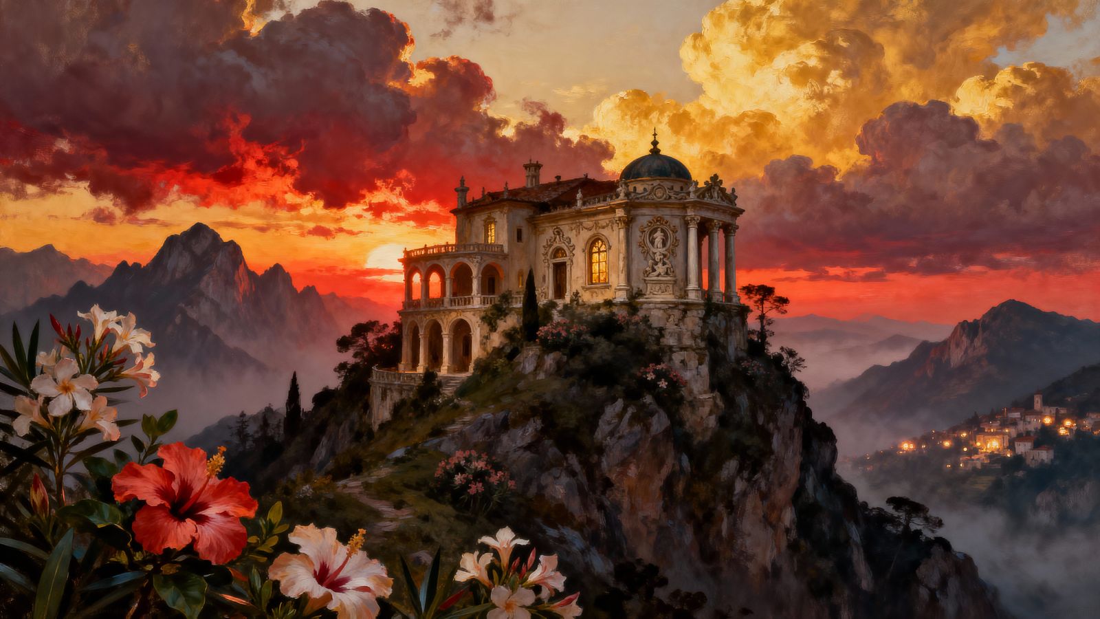 Mansion of Red Skies