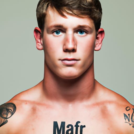 Bodybuilder Portrait in Professional Photography Style