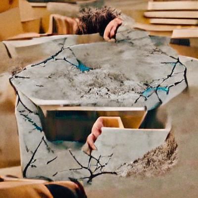 Abstract Minimalist Image Representing Problem Solving