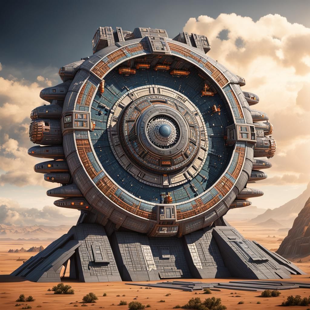 Futuristic Aztec Missile Shield in the Information Age