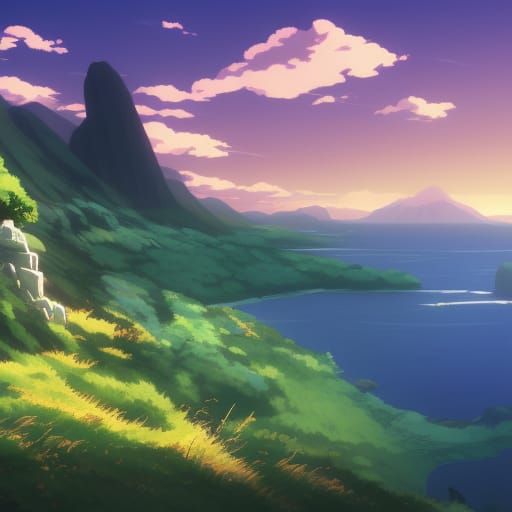 Isle of Skye: Anime Key Visual by Makoto Shinkai
