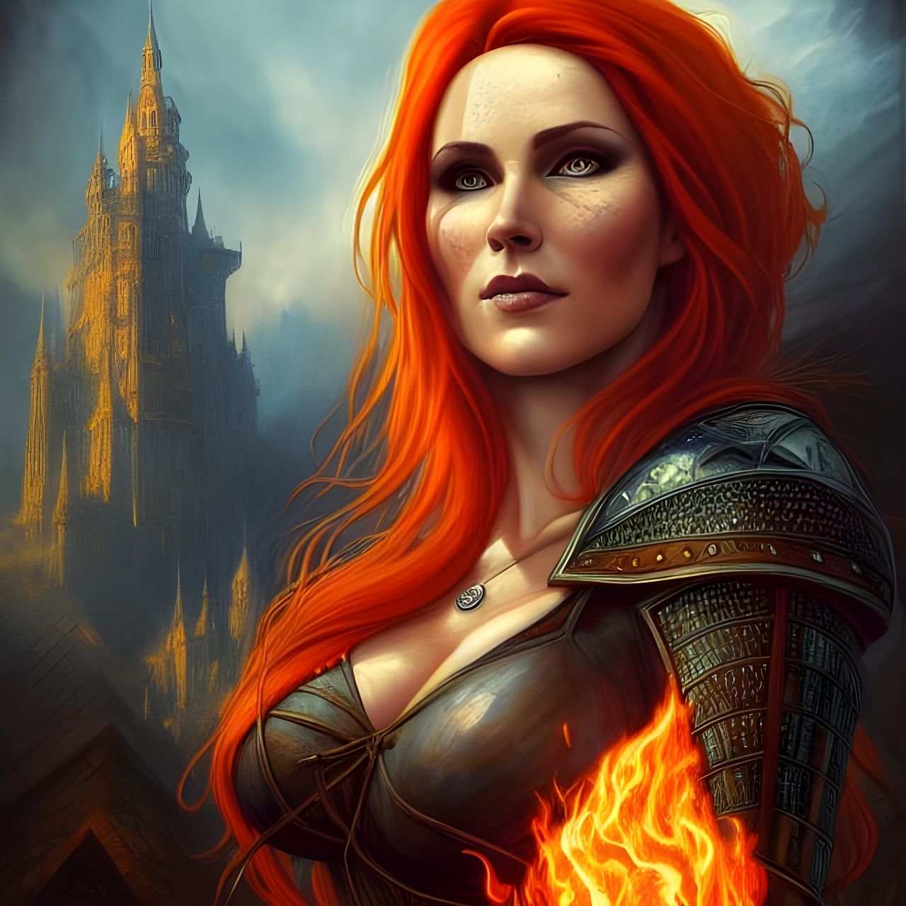 Triss Merigold from the witcher