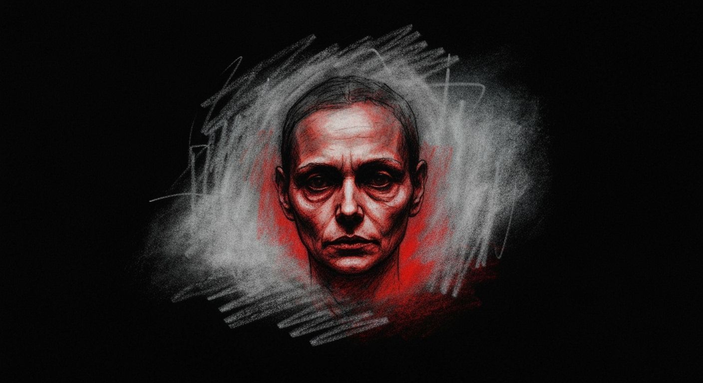 Edgy Charcoal Art with Lomographic Lens Effect