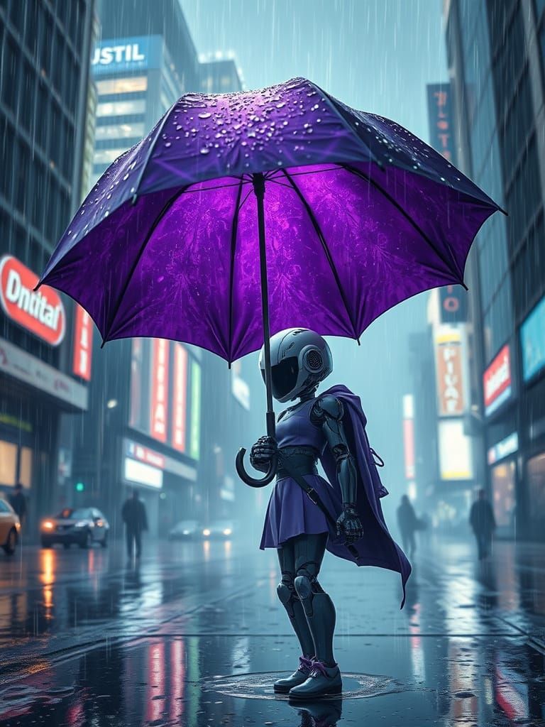 Purple in the rain