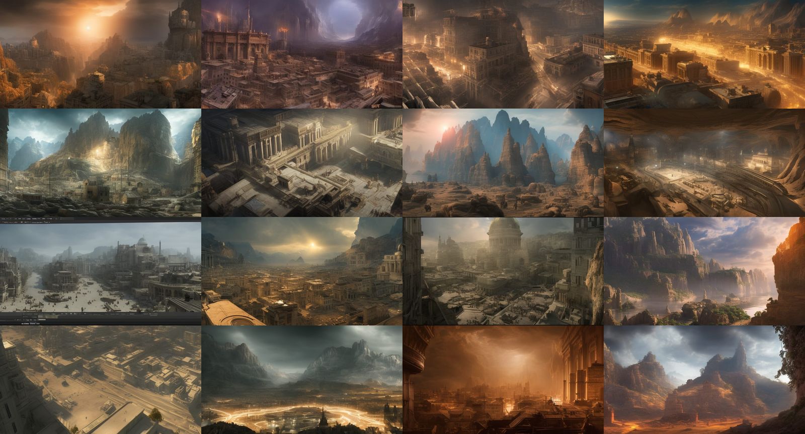 Revolutionary Matte Painting with Dynamic Lighting