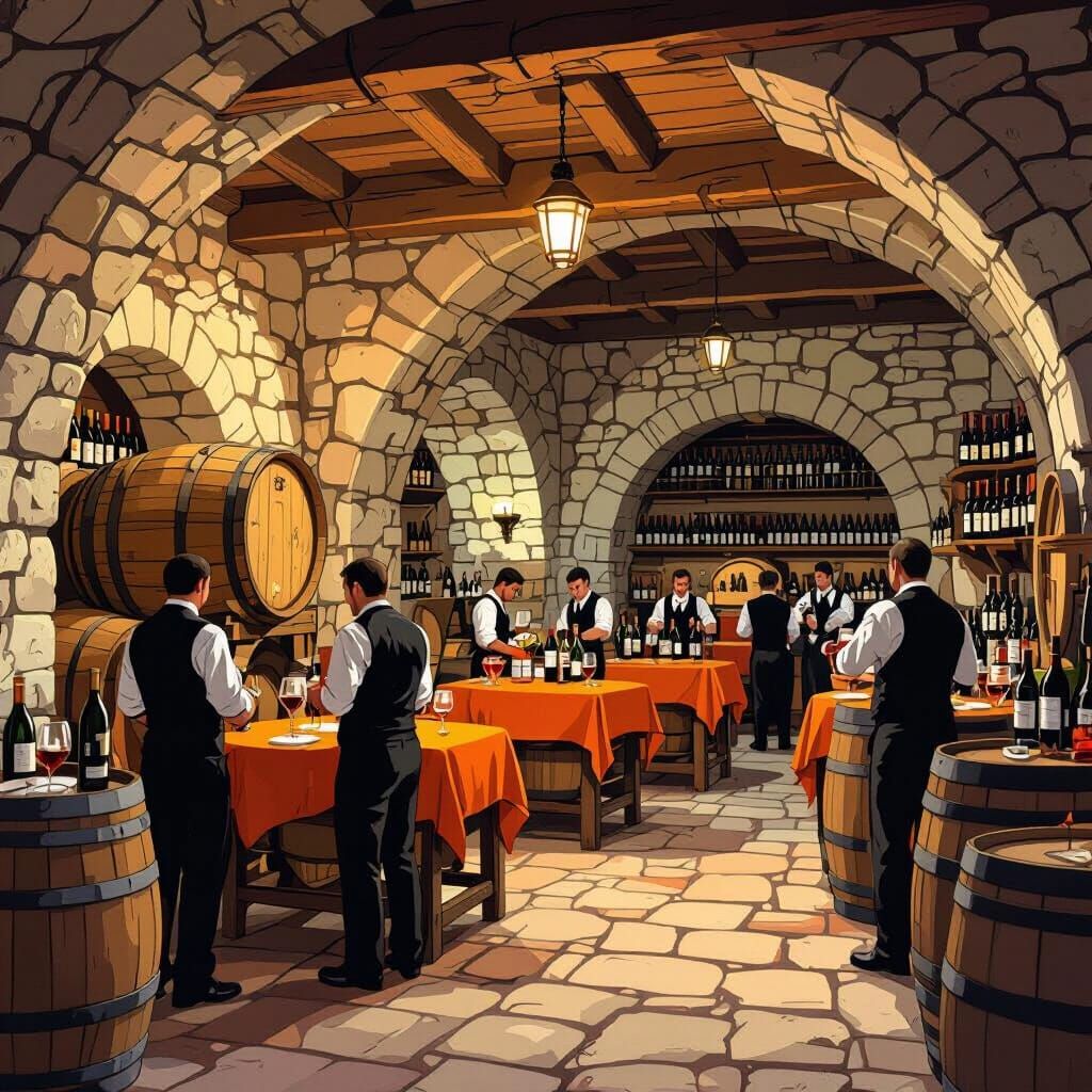 Sardinian Wine Cellar Festival GTA San Andreas Style