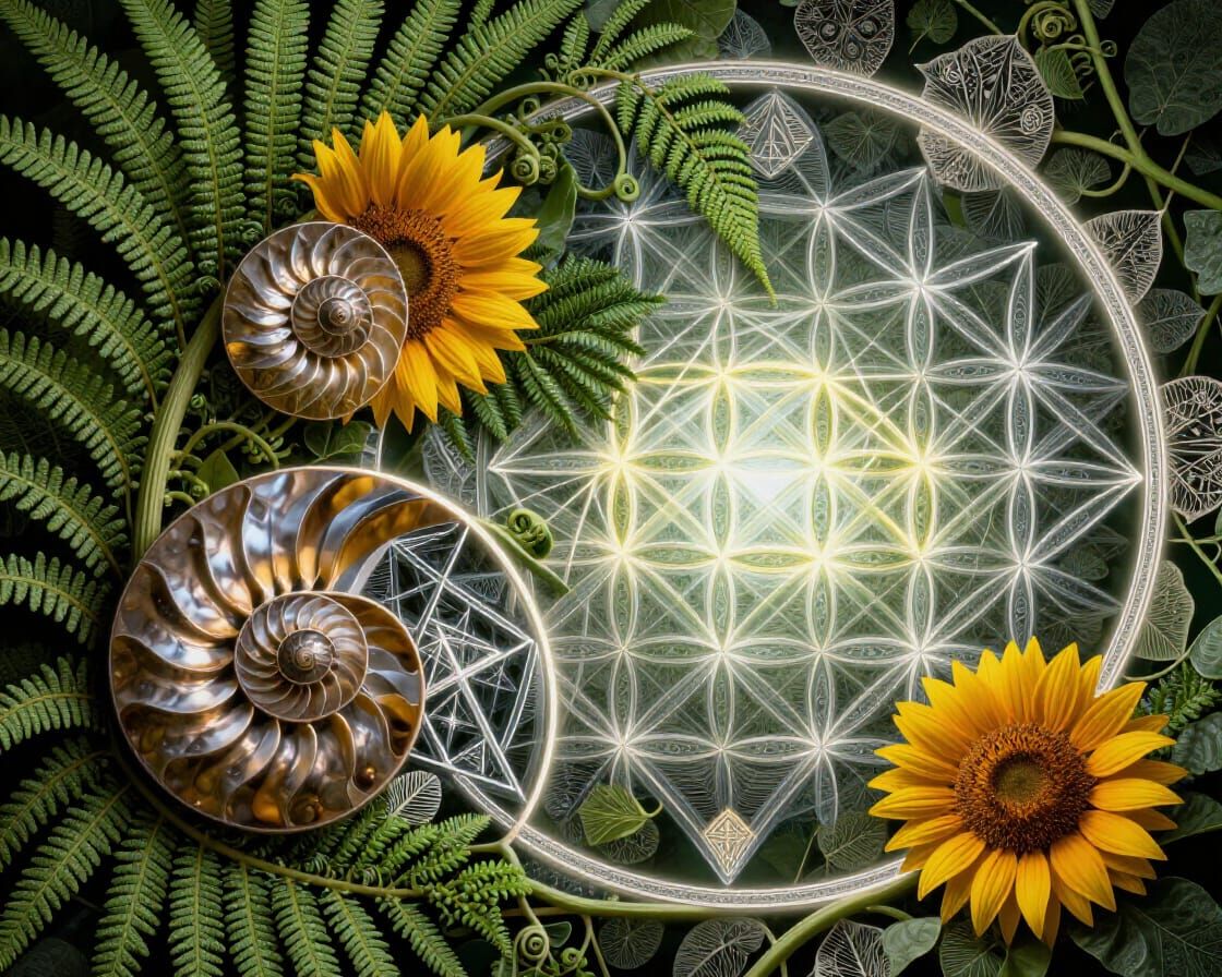 Sacred Geometry and Nature's Divine Math
