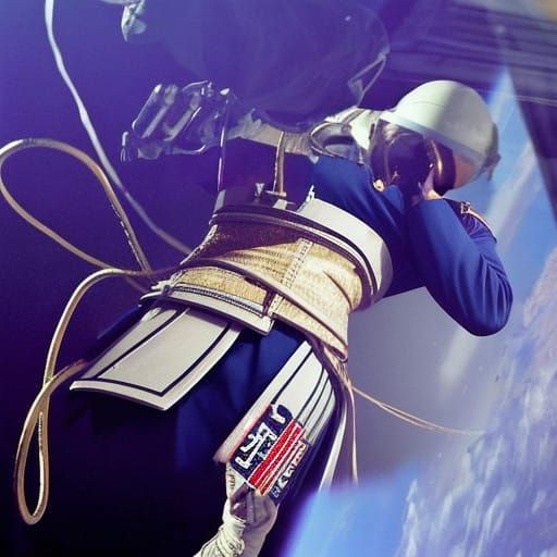 North Korean Army Uniform in Futuristic Style