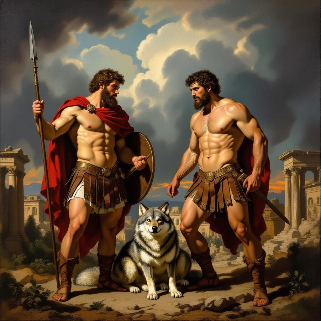 Romulus and Remus: Legendary Founders of Rome
