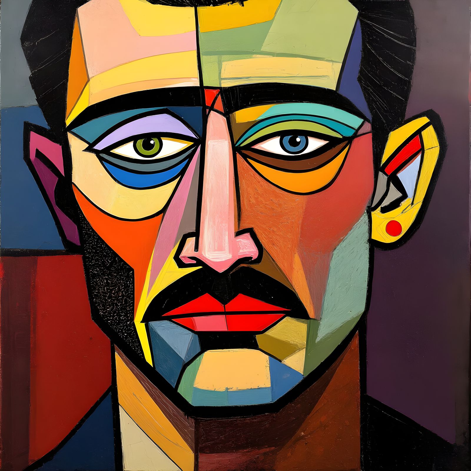 High Detail Abstract Art in Klimt Style