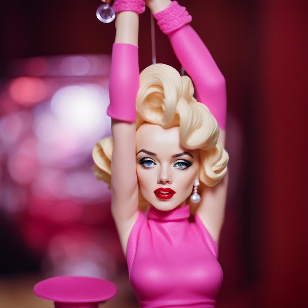 Marilyn Monroe as Plastic Action Figure