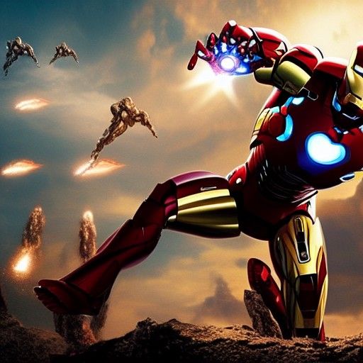 Iron Man: Epic Cinematic Digital Matte Painting