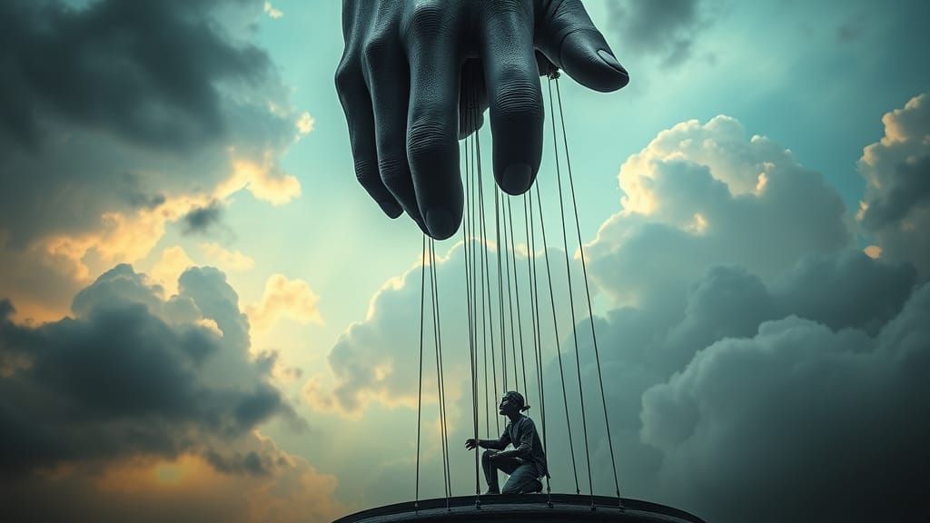 Giant Hand of Fate Reaches Down