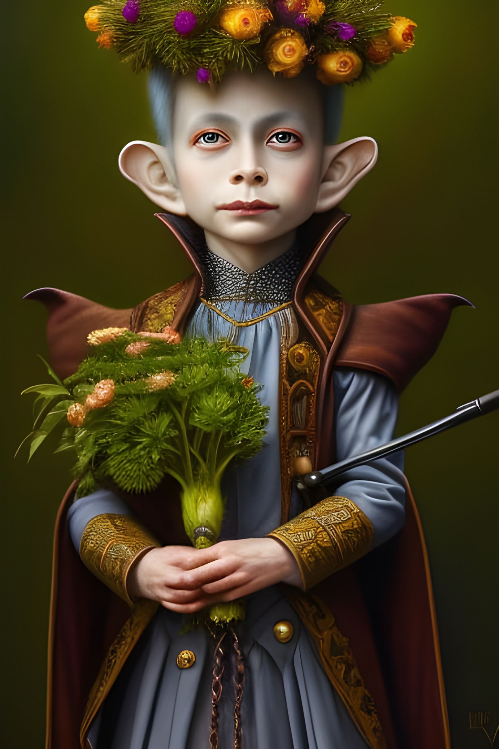 cute little goblin boy