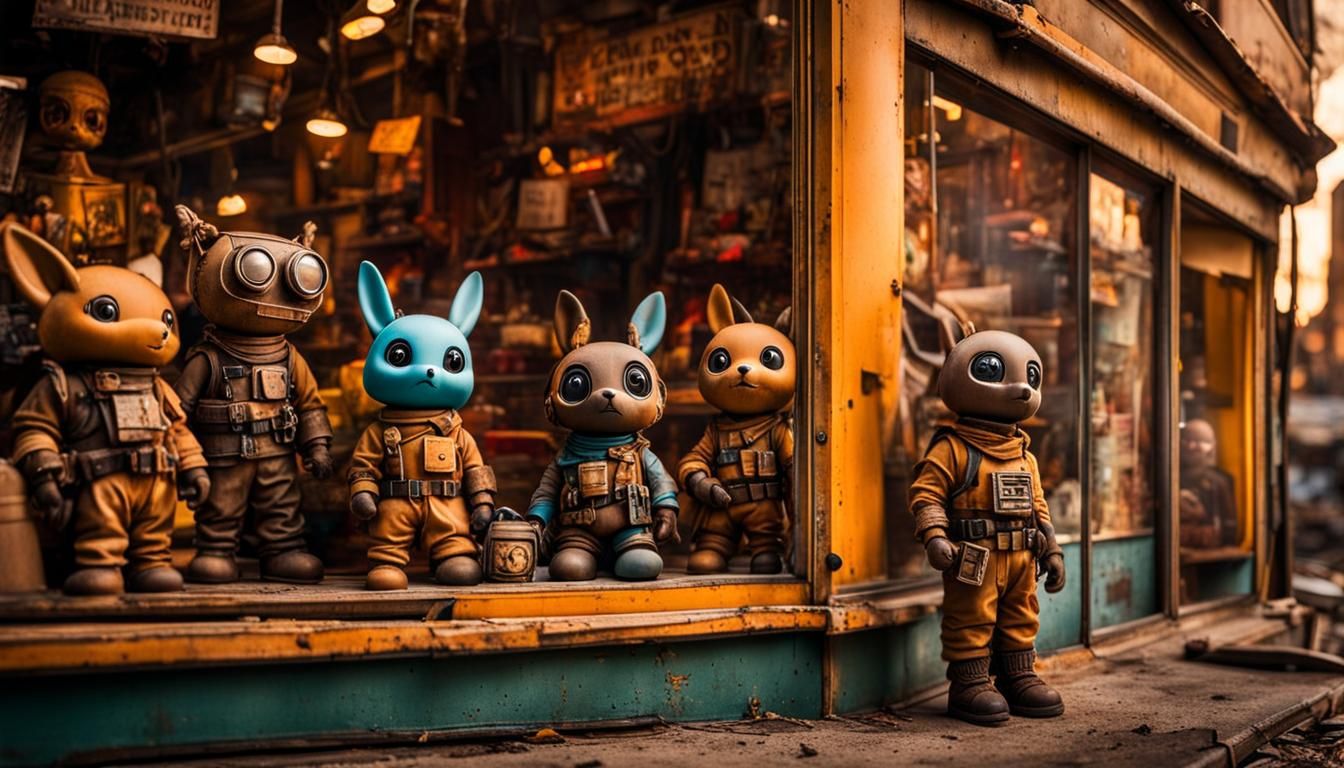 Aliens Discover Enchanting Toys on Post-Apocalyptic Earth
