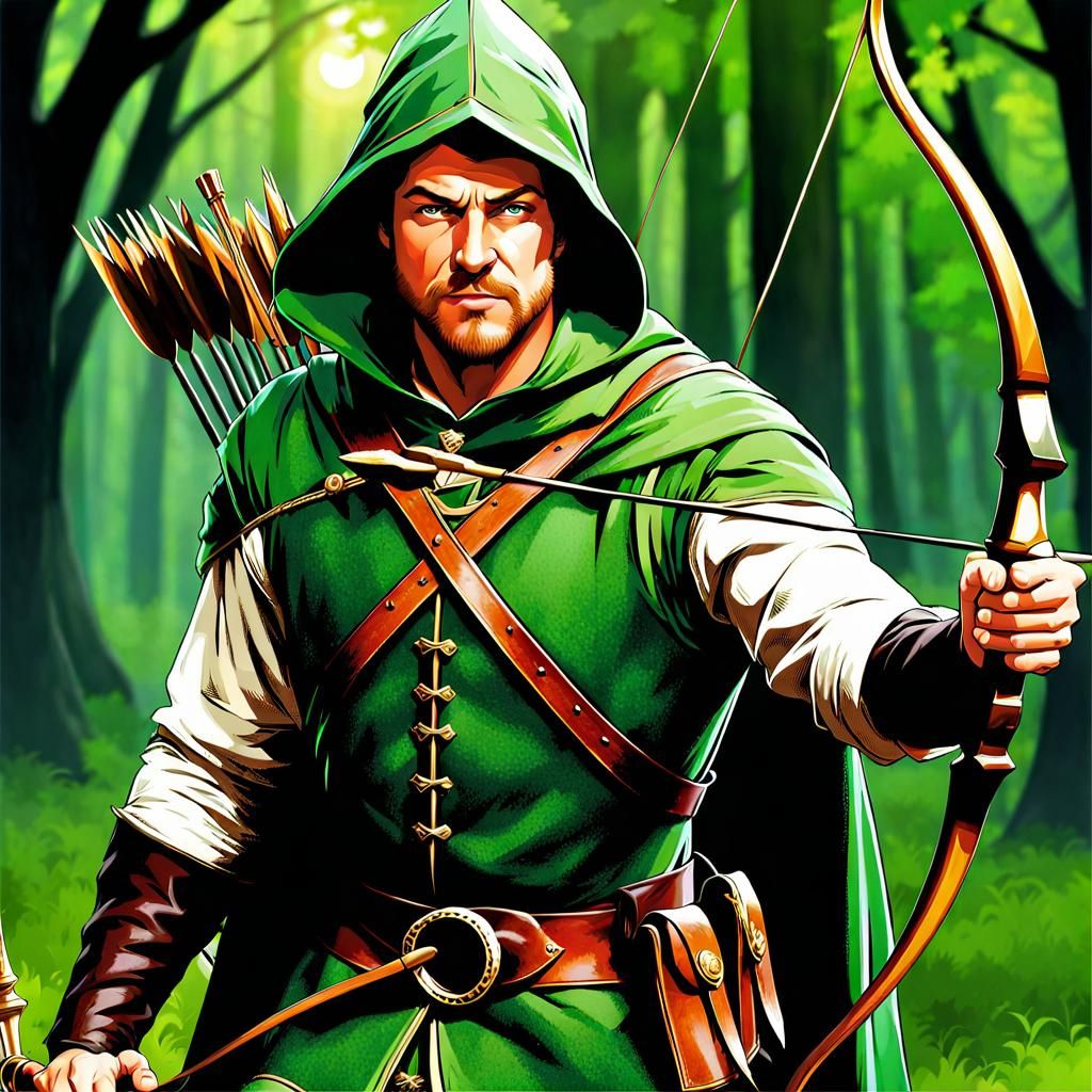 Robin Hood: Heroic Outlaw of Sherwood Forest