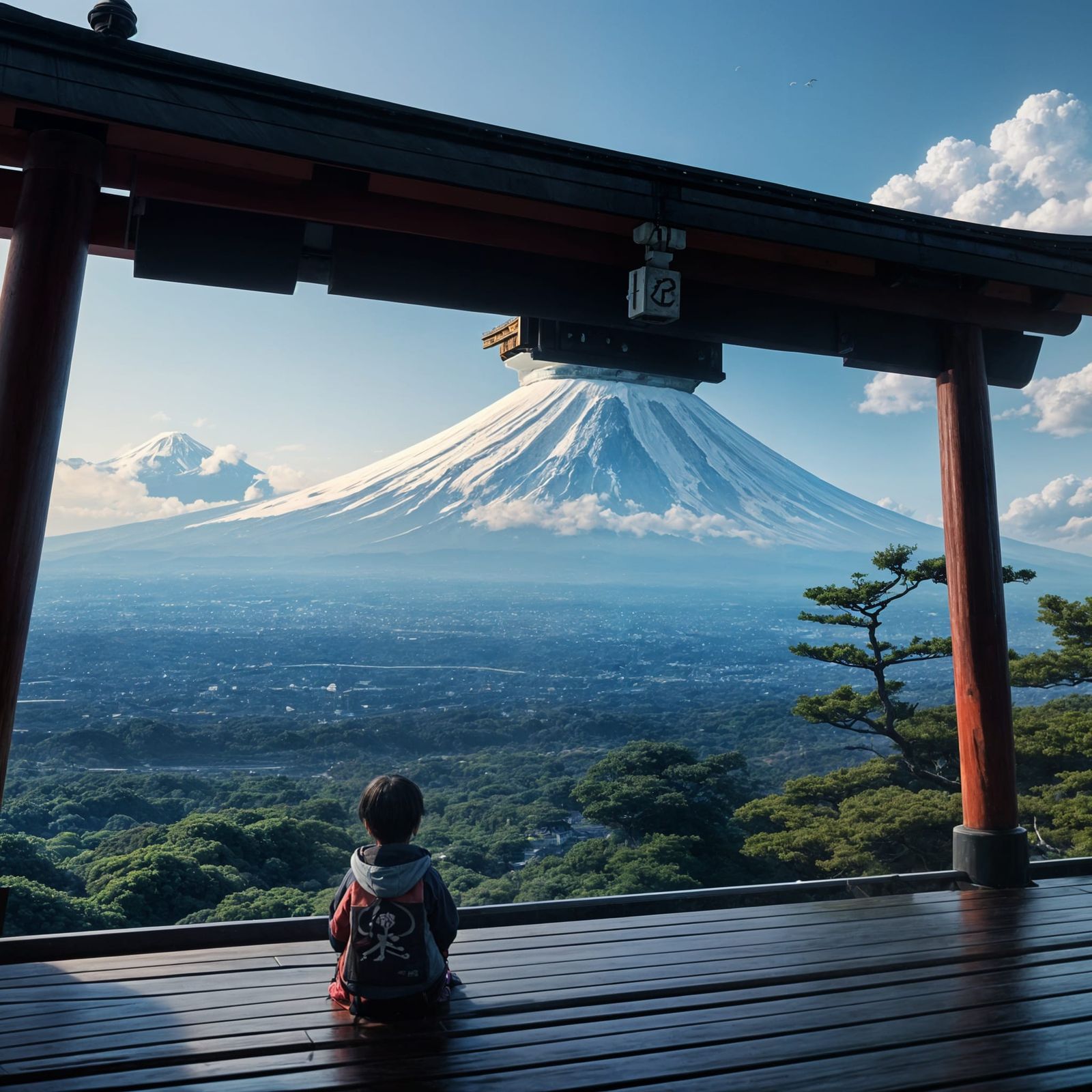 View of the mountain