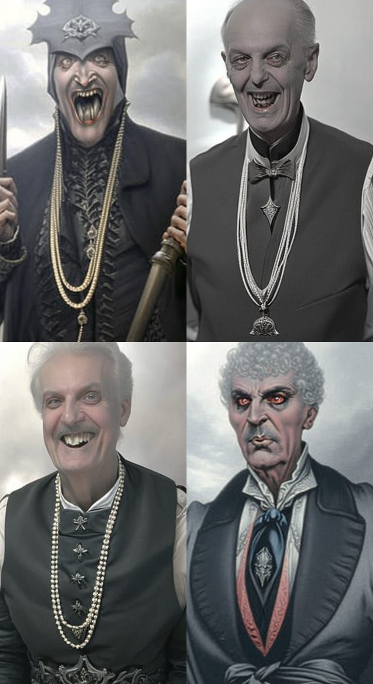 Vampire Horror in Doré and Rutkowski Style