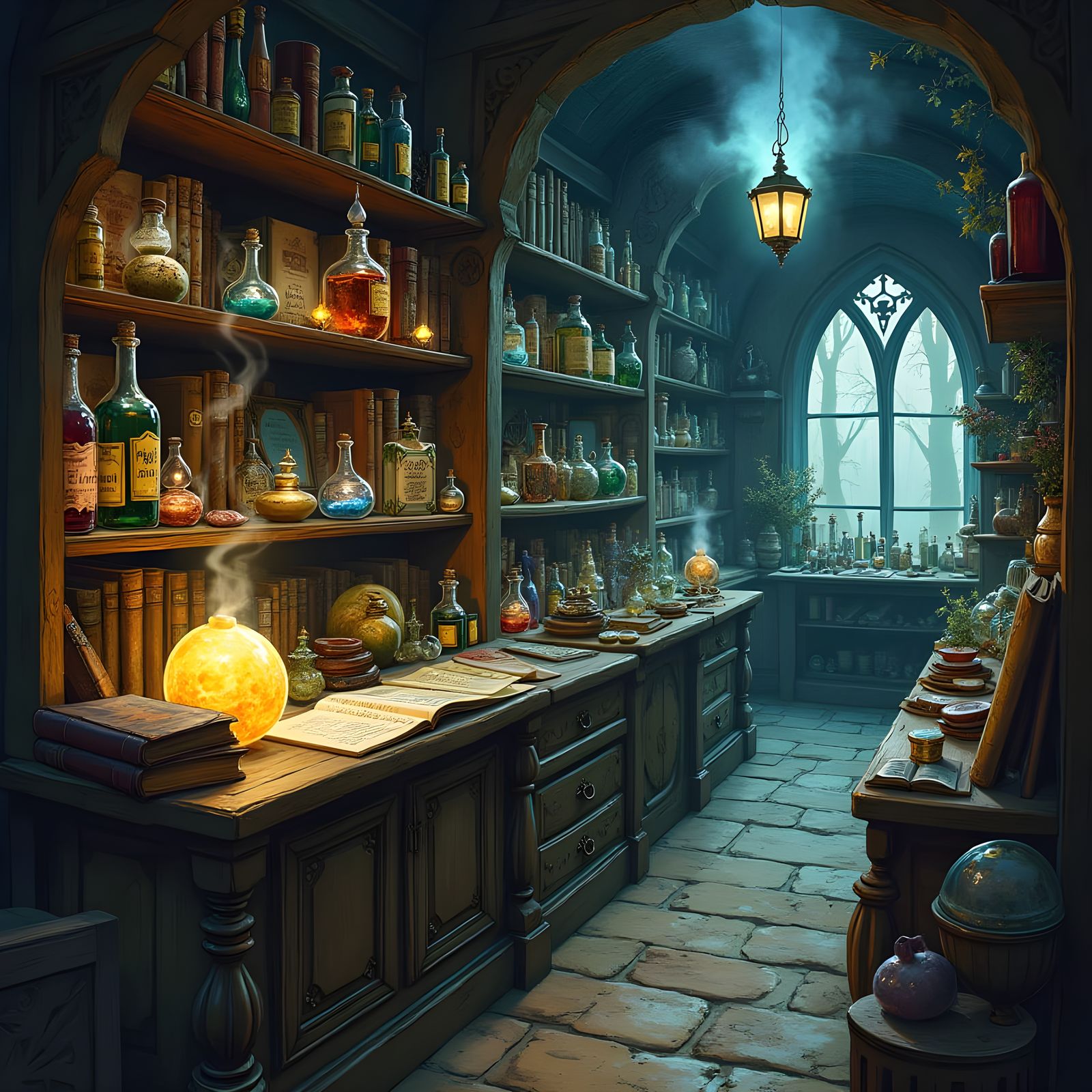 Enchanted Shop of Arcane Artifacts