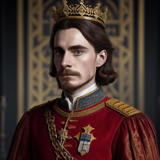Harry Lloyd as French King Charles IX